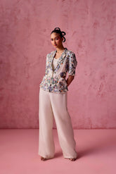 PRINTED SIDE CUT JACKET